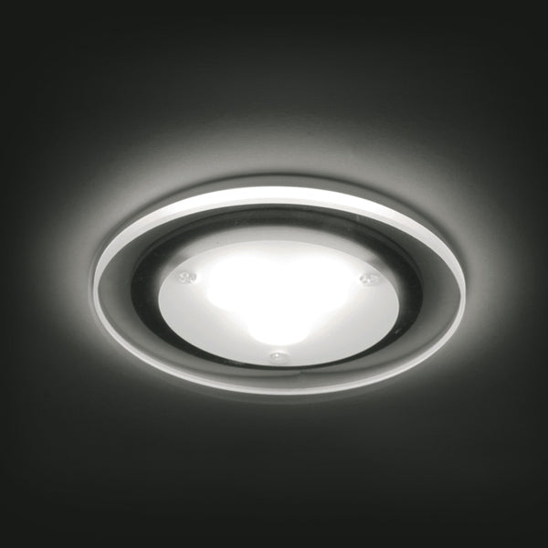 FROSTED GLASS LED 3x1w WW 350mA