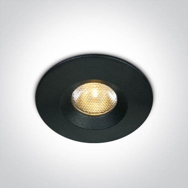 BLACK COB LED WW 3W 700mA IP65