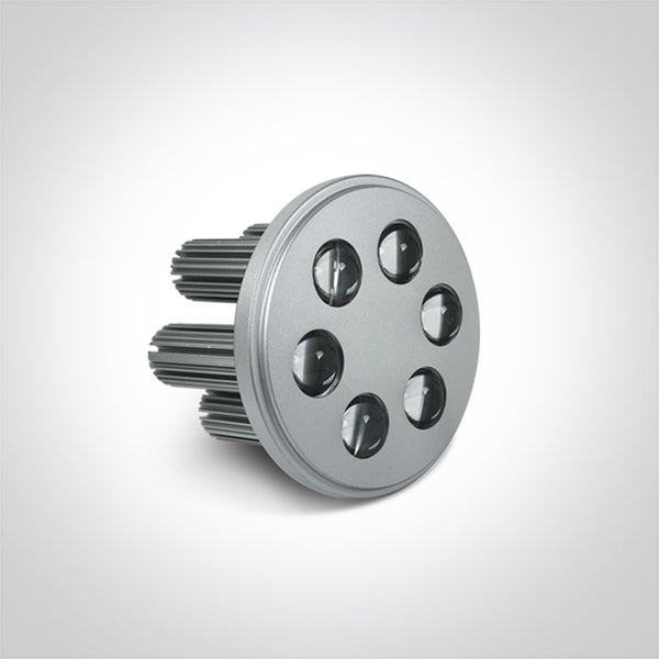 R111 ALUMINIUM LED DL 6x3w 35d 350/700mA