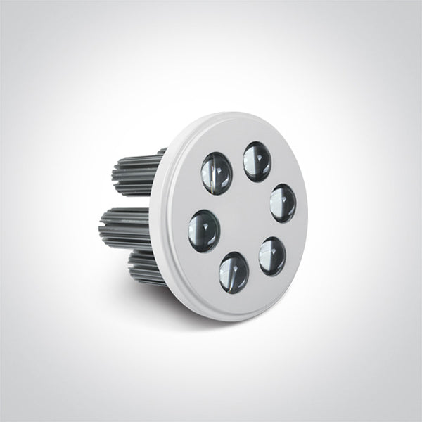 R111 WHITE LED DL 6x3w 35d 350/700mA