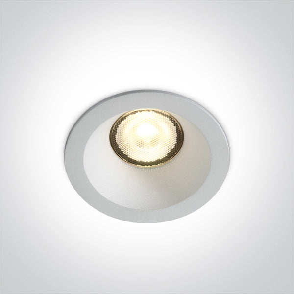 WHITE LED 7W WW 38deg IP44 700mA DARK LIGHT