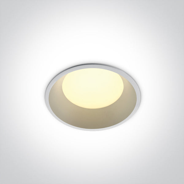 WHITE LED 9W WW IP54 230V DARK LIGHT