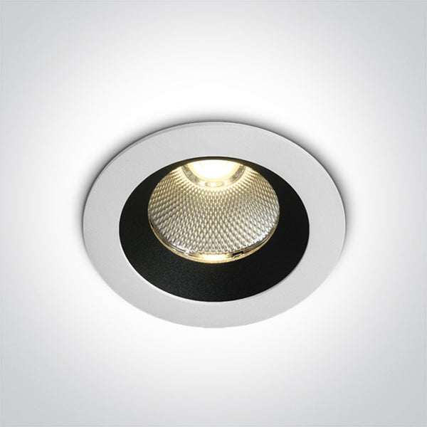 WHITE COB LED 12W WW IP65 38deg 700mA DARK LIGHT