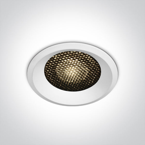 WHITE LED 18W WW IP20 36deg 500mA DARK LIGHT HONEYCOMB