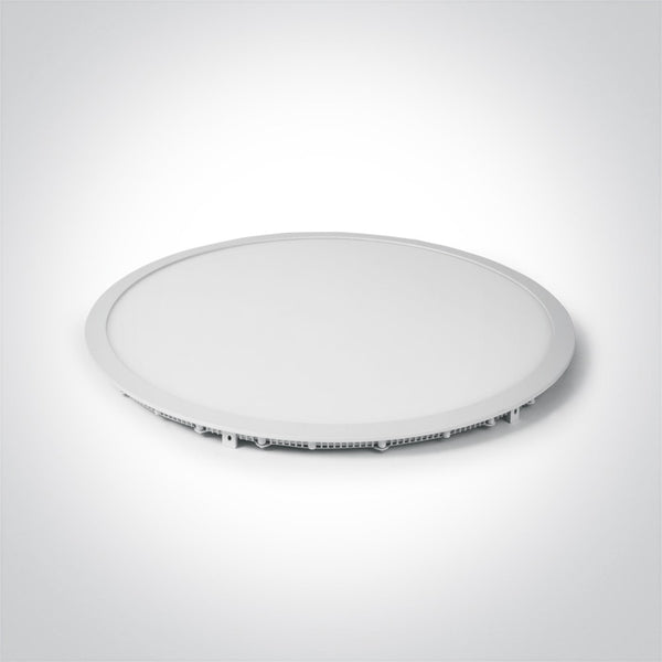 WHITE LED 48W CW 60cm RECESSED PANEL IP20 1200mA