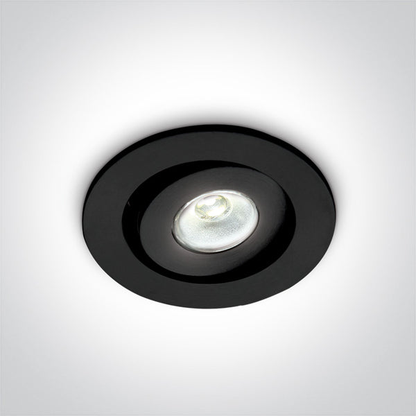 BLACK LED DAYLIGHT 1w 35d