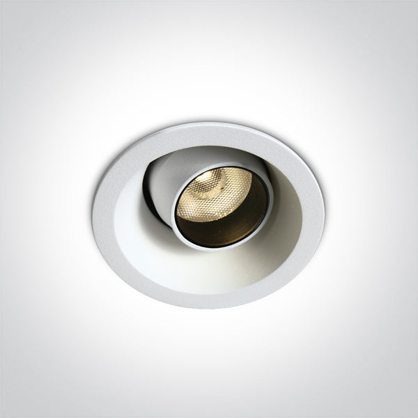 WHITE COB LED 6W WW 350mA 24deg IP20 DIMMABLE ADJUSTABLE