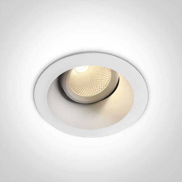 WHITE LED 7W EW IP20 60deg 230V ADJUSTABLE DARK LIGHT