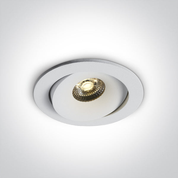 WHITE COB LED 7W WW 36deg IP54 700mA ADJUSTABLE