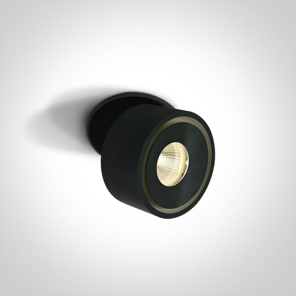 BLACK COB LED 8W WW IP20 230V