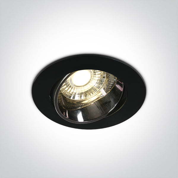 BLACK LED 10W WW IP20 30deg 230V DARK LIGHT