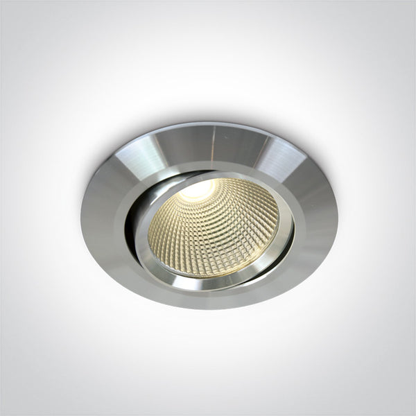 ALUMINIUM COB LED 12w WW 700mA 38deg IP20 ADJUSTABLE