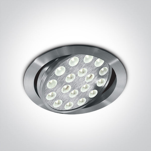 ALUMINIUM LED DAYL 18x1w 35d