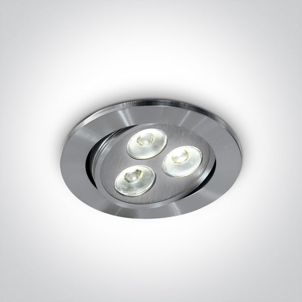 ALUMINIUM LED DAYL 3x3w 700mA 35d