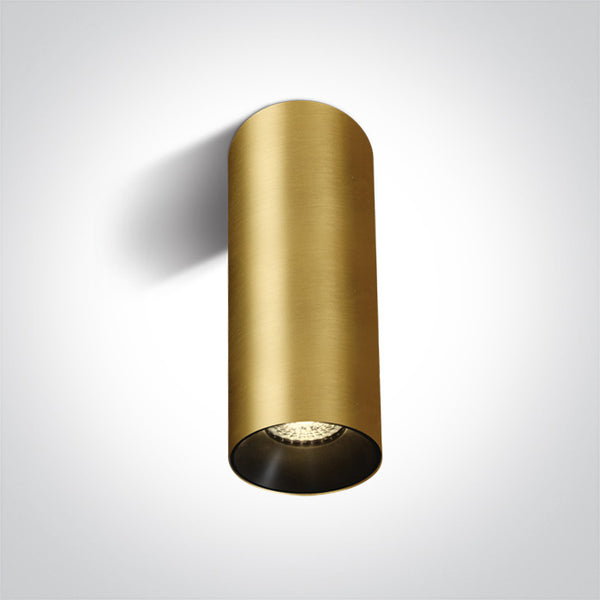 BRUSHED BRASS GU10 10w DARK LIGHT