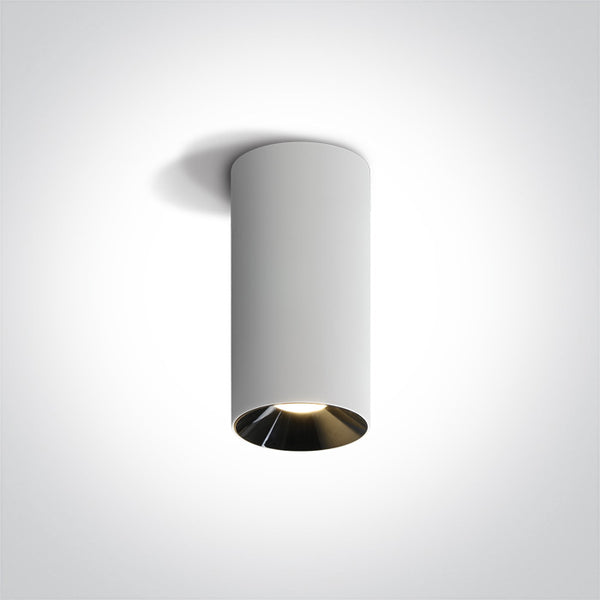 WHITE LED CYLINDER 15W WW 45deg 230V