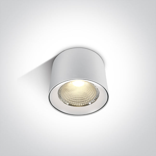 WHITE COB LED 25W WW IP20 50d 230V