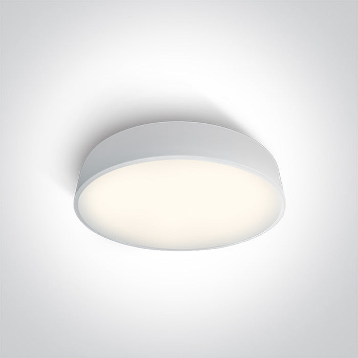 WHITE PLAFO LED 25W CW IP20 230V