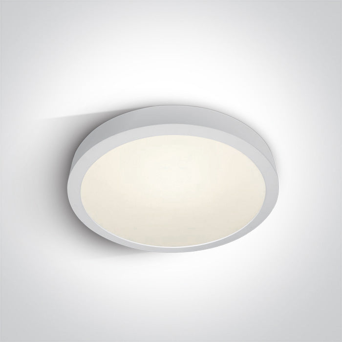 WHITE PLAFO LED 40W CW IP40 100-240V