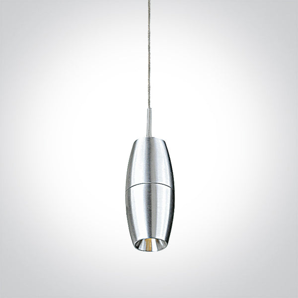 ALUMINIUM PENDANT 3w LED WW