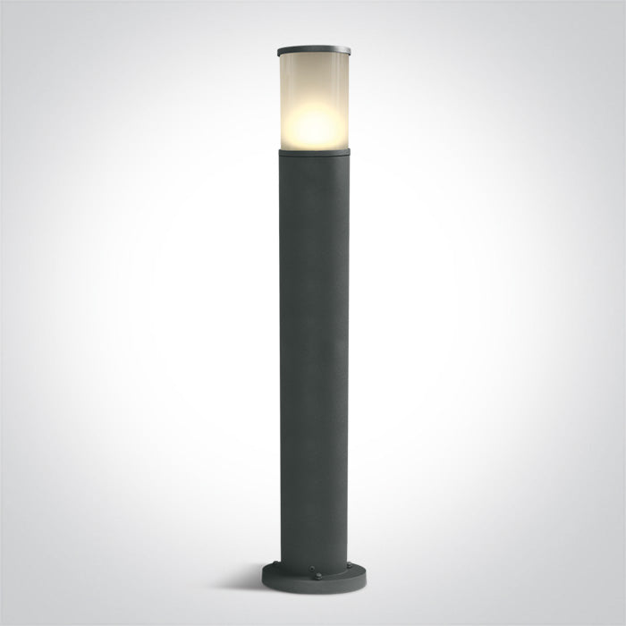 ANTHRACITE POLE 75cm E27 20w