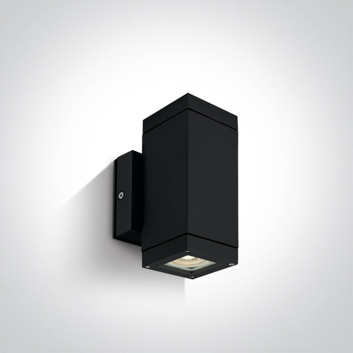 BLACK WALL 2xGU10 35w IP54