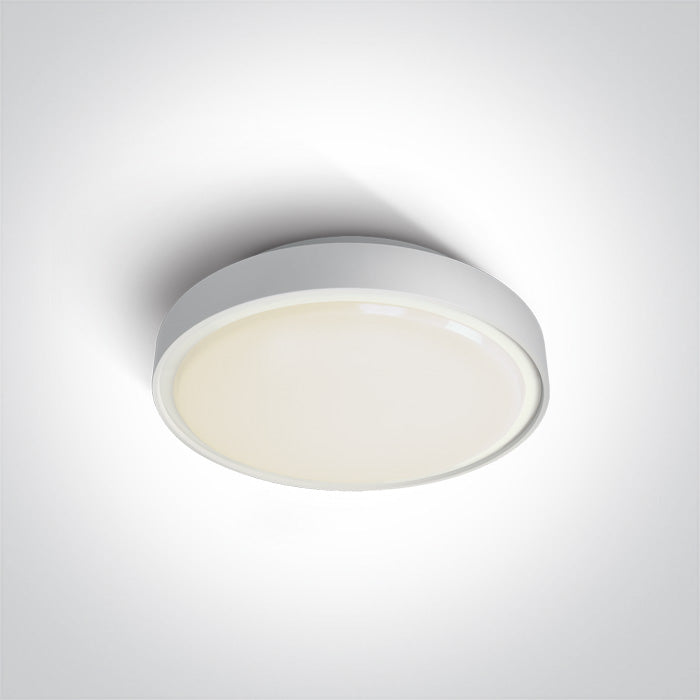 WHITE LED PLAFO 16w WW IP65 230v